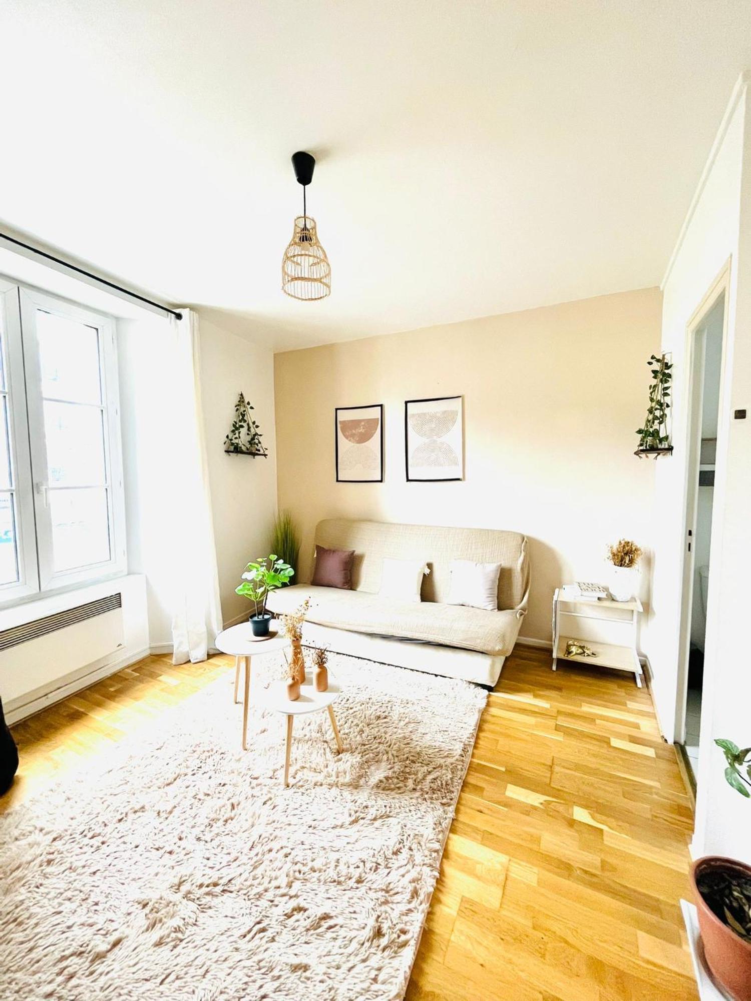 Cosy Studio In The Center Of Fontainebleau Exteriör bild